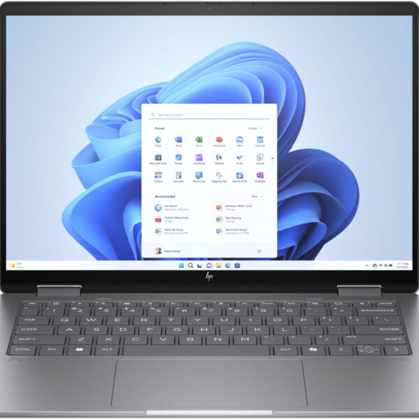 HP Envy x360 14-FC0000NL Notebook Convertibile 14" Touch Intel Core Ultra 7 16GB 1TB SSD Win11 Home Argento - 1